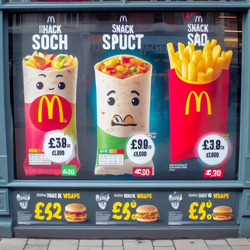 McDonald's Snack Wraps Prices in Ireland [February 2024]