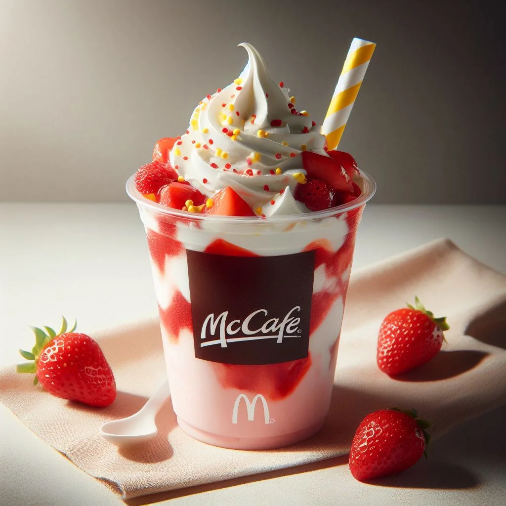 Mcdonald's Strawberry Sundae Price & Calories At Mcd Menu