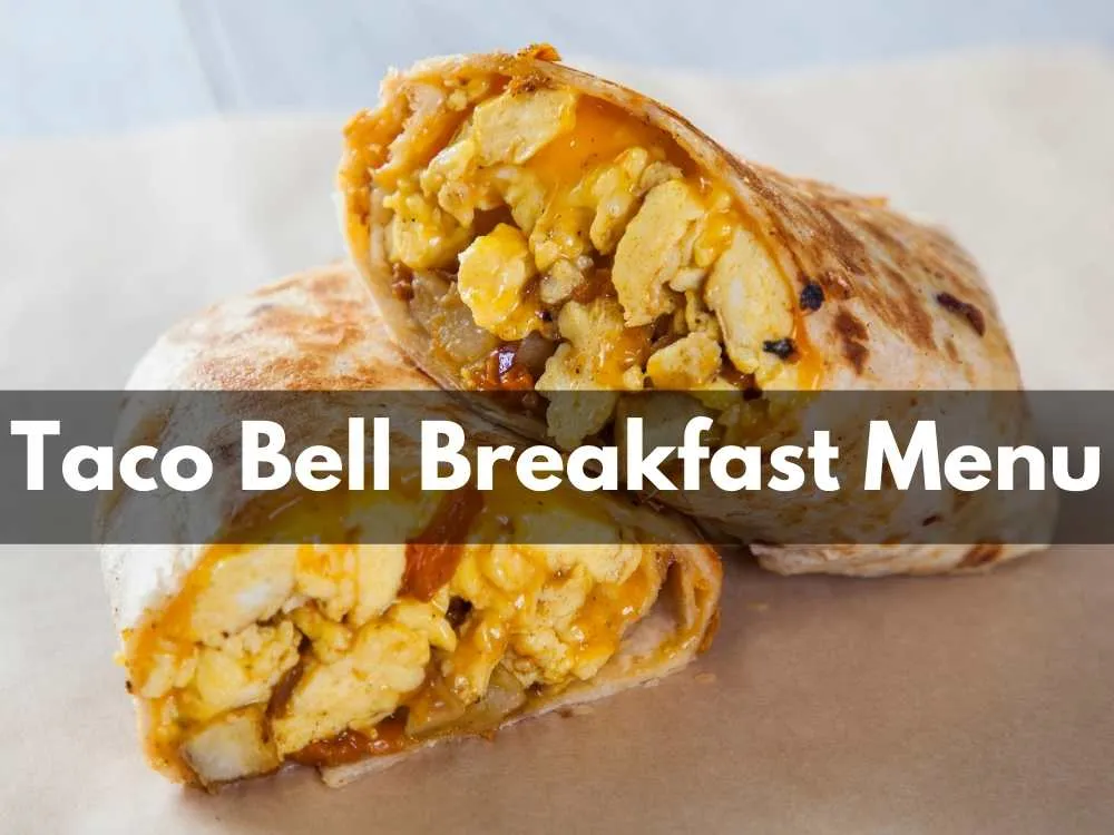 Taco Bell Breakfast Menu