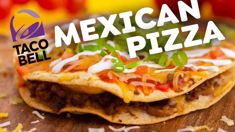 Taco Bell Mexican Pizza