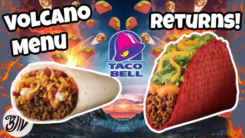 Taco Bell Volcano Burrito