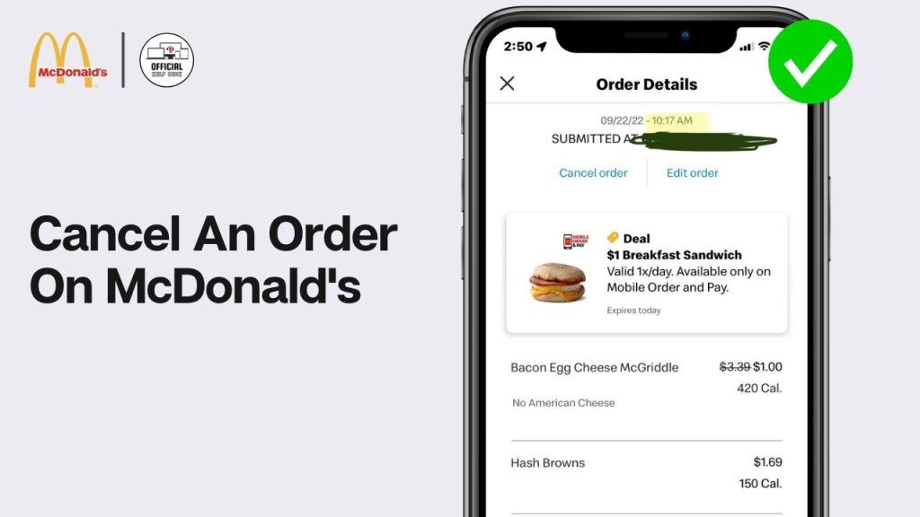 How To Cancel A McDonalds Mobile Order? A Step-By-Step Guide!