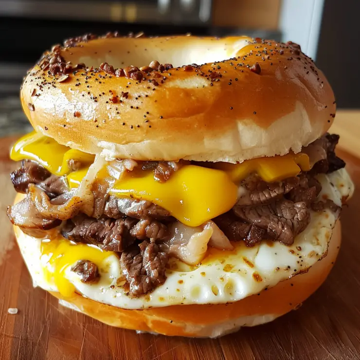 Steak Egg Cheese Bagel: The Ultimate Breakfast Delight!